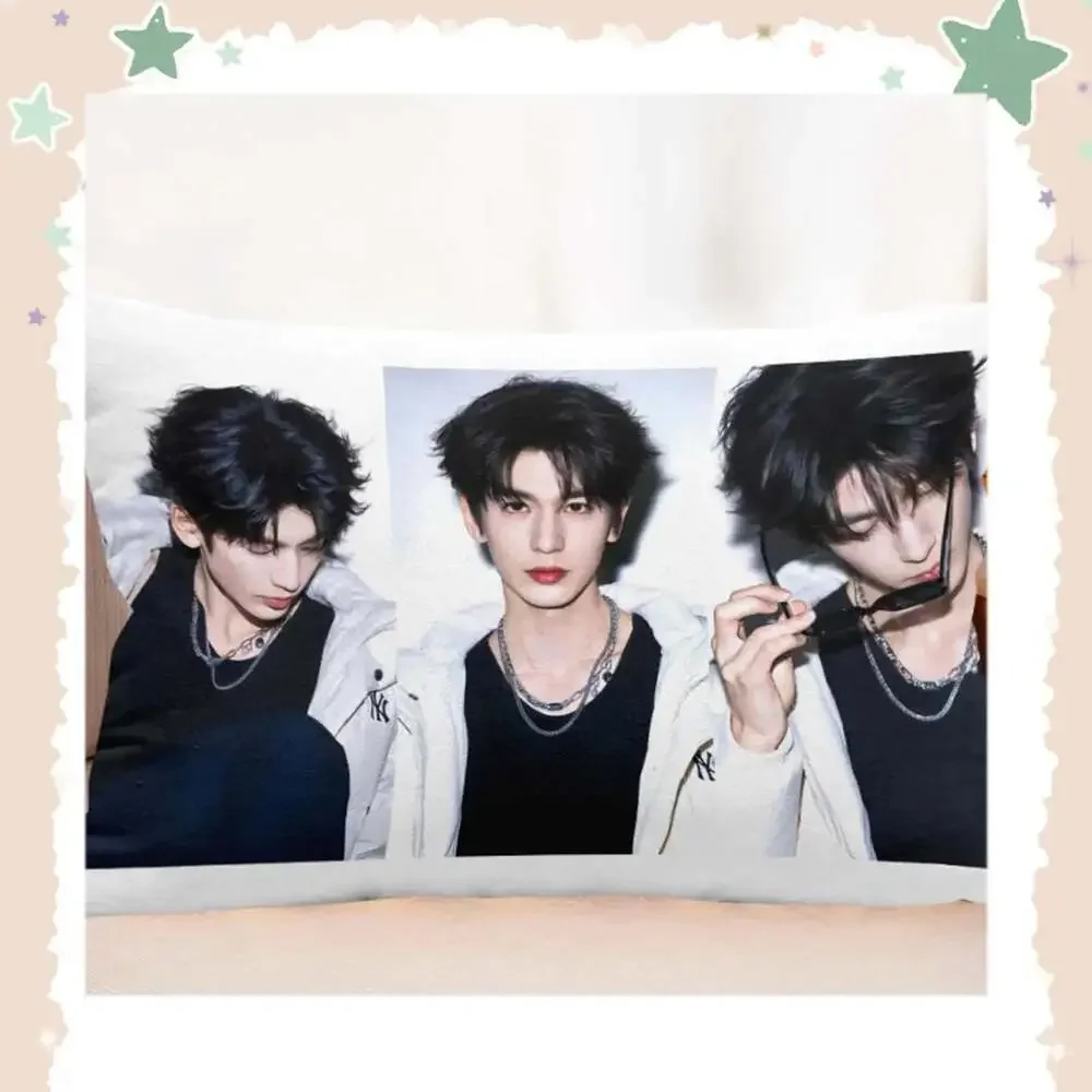 free US fast shipping Zhang Linghe Pillowcase,Star Photo Pillow Cover, Single Be